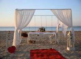 İzmir Kumsalda Evlilik Teklifi Organizasyonu