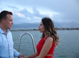 Kıbrıs’ta kurgulanan teknede evlilik teklifi organizasyonu İzmir
