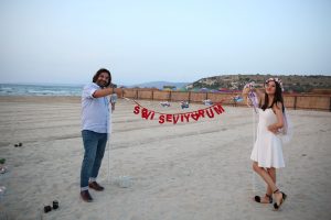 Palyaço Servisi çıkışlı VIP Araçla İl Evlilik Teklifi Organizasyonu