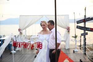 Sığacık'ta evlenme teklifi organizasyonu