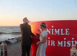İzmir evlilik teklifi organizasyonu