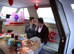 Teknede Sürpriz evlenme teklifi Organizasyonu İzmir