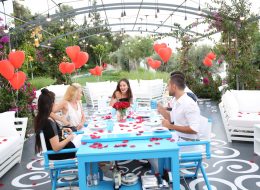 Evlenme Teklifi Organizasyonu Uçan Balon Süsleme İzmir Organizasyon