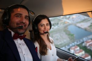 Helikopterde Sürpriz Doğum Günü ve Evlilik Teklifi Organizasyonu İzmir Organizasyon