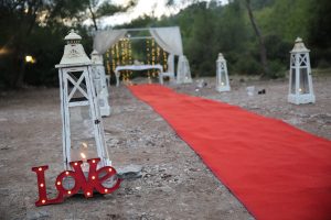 Bodrum Romantik Evlenme Teklifi Organizasyonu Yürüyüş Yolu Süsleme İzmir Organizasyon