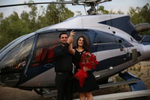Helikopterde Evlilik Teklifi ve Yemek Organizasyonu İzmir Organizasyon