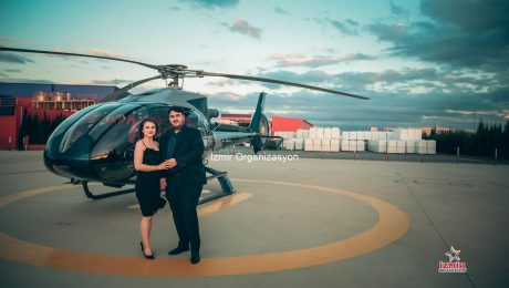 Helikopterde Sürpriz Evlilik Teklifi Organizasyonu