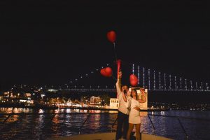 İstanbul Boğaz’da Evlilik Teklifi Organizasyonu