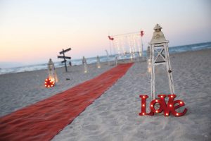 Plajda Evlenme Teklifi Organizasyonu İzmir
