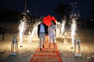 Plajda Evlilik Teklifi Organizasyonu İzmir