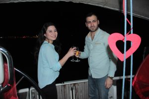 İzmir Körfezde Evlilik Teklifi Organizasyonu